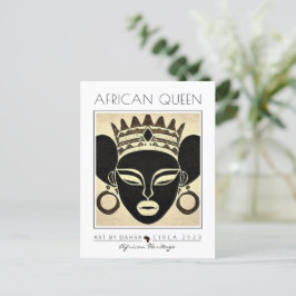 AFRICAN QUEEN POSTKARTE