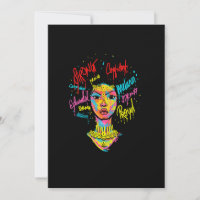 African Queen Strong Woman Black History Month Pro