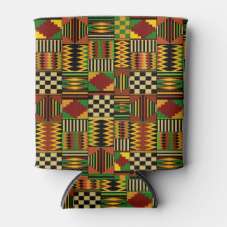 African Royal Kente Cloth Design Dosenkühler