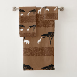 African Safari Badhandtuch Set