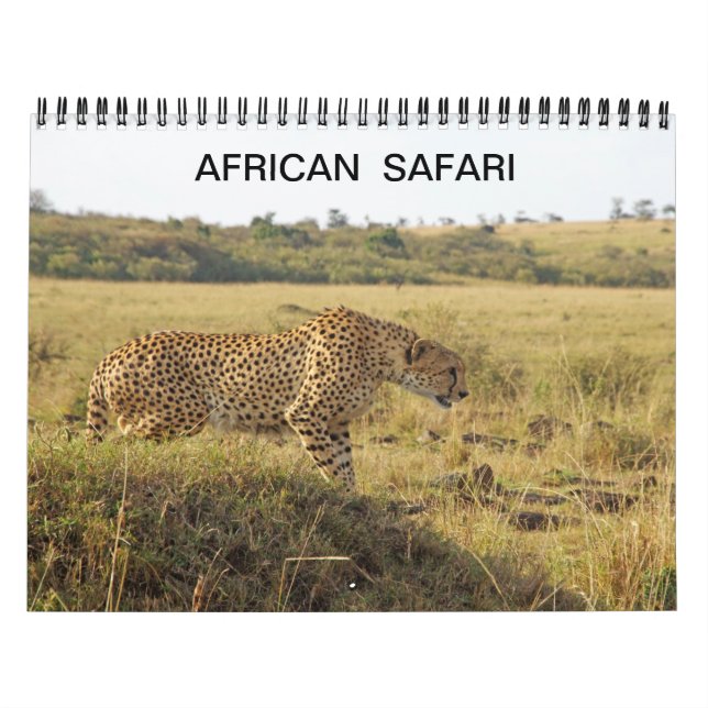 AFRICAN SAFARI KALENDER (Titelbild)