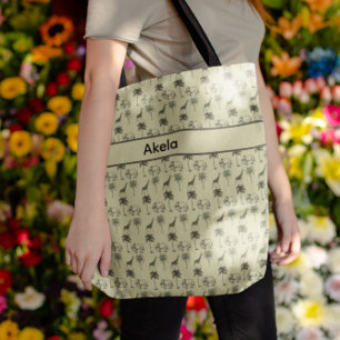 African Savanna Pattern, Brauch Tasche