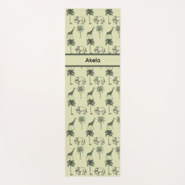 African Savanna Pattern, Brauch Yogamatte