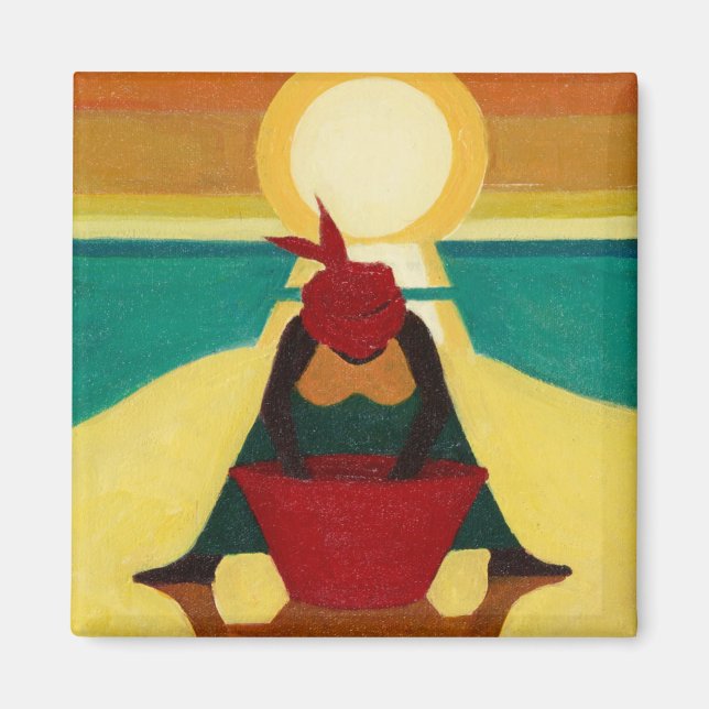 African Sunset 2009 Magnet (Vorne)