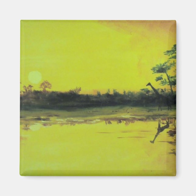 African Sunset Magnet (Vorne)