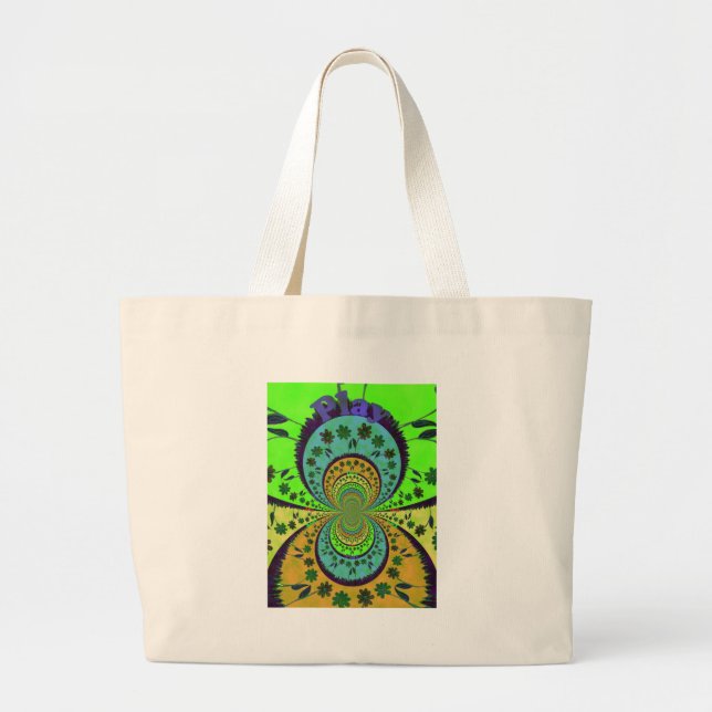African Traditional Hakuna Matata Colors.png Jumbo Stoffbeutel (Vorne)
