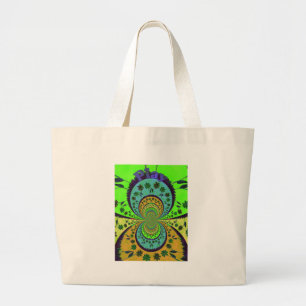 African Traditional Hakuna Matata Farben.png Jumbo Stoffbeutel