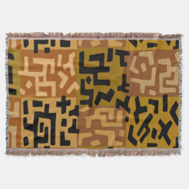 African Tribal BaKuba Decke