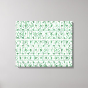 African Tribal Canvas Print Leinwanddruck