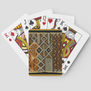 African Tribal Kuba Design Spielkarten