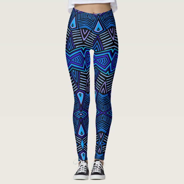 African Tribal Leggings (Devant)