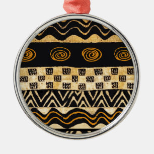 African Tribal Shaman Design Ornament Aus Metall
