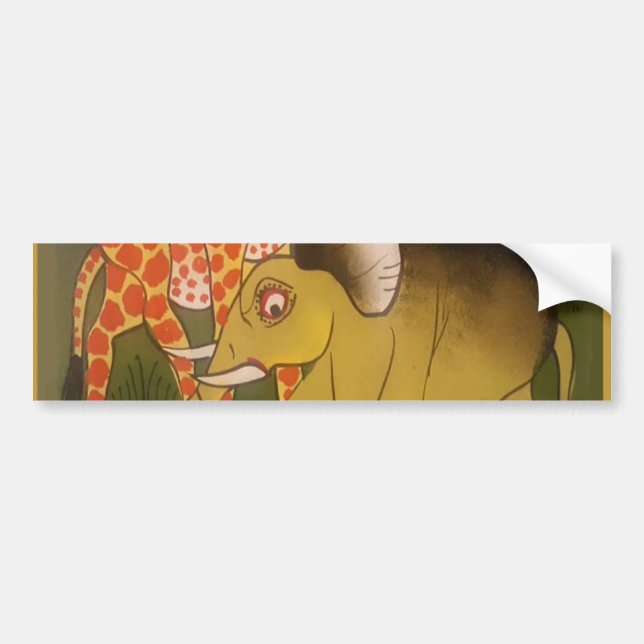 African Trio Art Print Autoaufkleber (Vorne)
