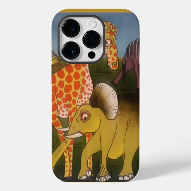 African Trio Art Print Case-Mate iPhone 14 Pro Hülle (Rückseite)