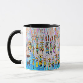 African Village Tasse
