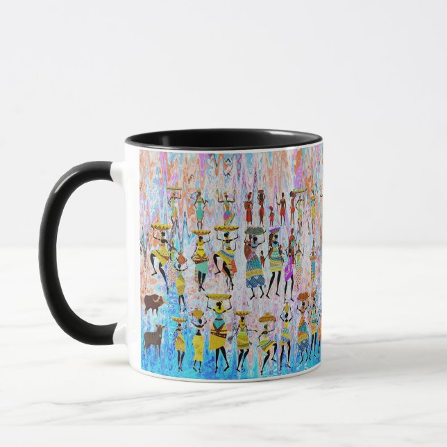African Village Tasse (Links)