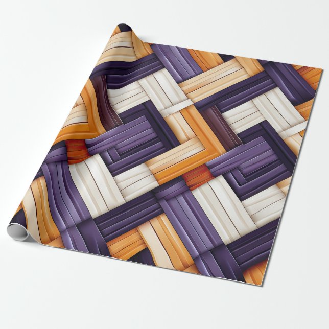 African Weave Basket Bliss Geschenkpapier (Ungerollt)