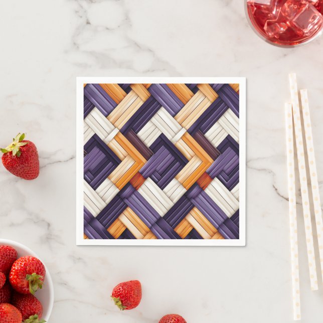 African Weave Basket Bliss Serviette (Beispiel)