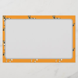 African Wild Dogs Briefpapier