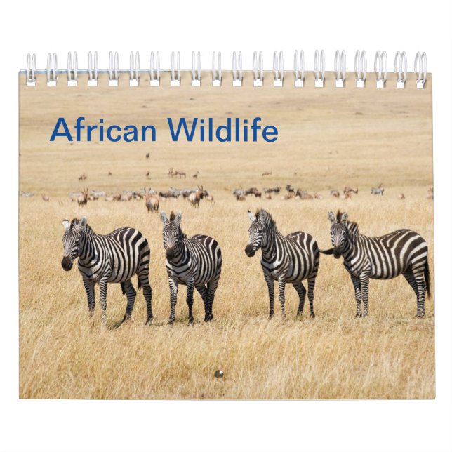 African Wildlife Wall Calendar Kalender (Titelbild)