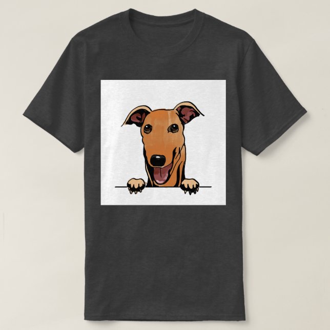 Africanis Zulu Hund T-Shirt (Design vorne)