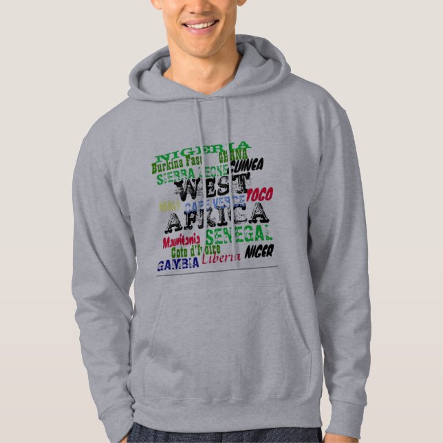AFRICANKOKO GEWOHNHEIT (Westafrika, Afrika, Hoodie (Vorderseite)