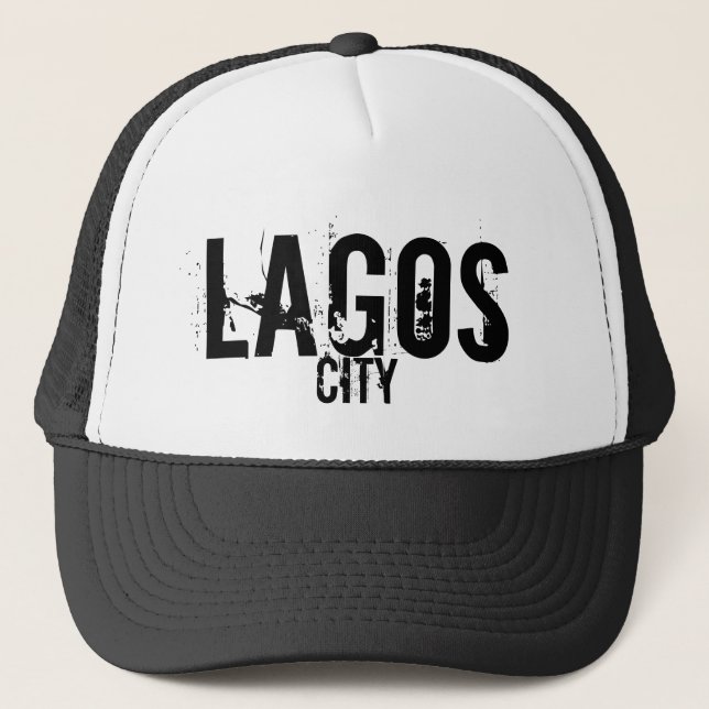 Africankoko kundenspezifische Sammlung (Lagos, Truckerkappe (Vorderseite)