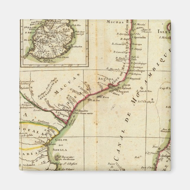 Afrika 14 magnet (Vorne)