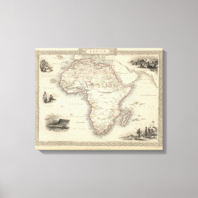 Afrika 15 leinwanddruck (Vorderseite)