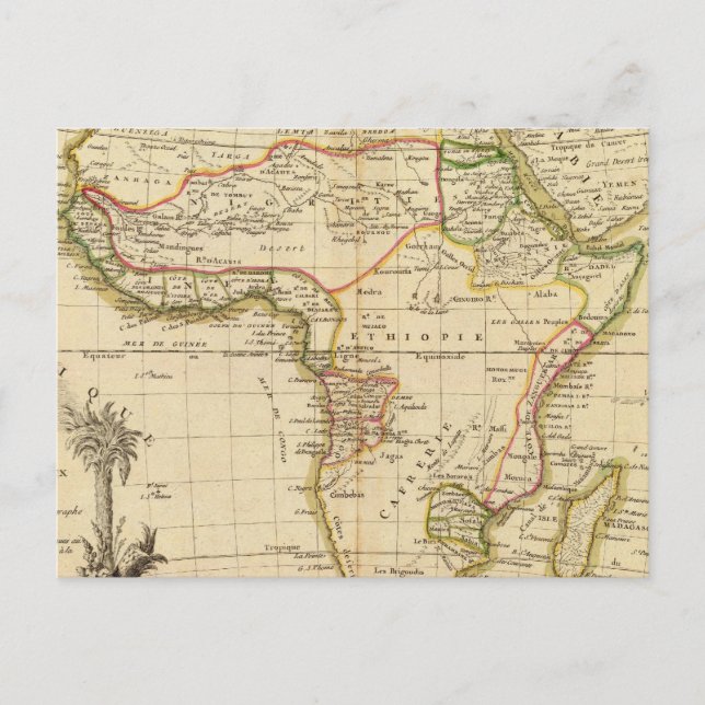 Afrika 15 postkarte (Vorderseite)