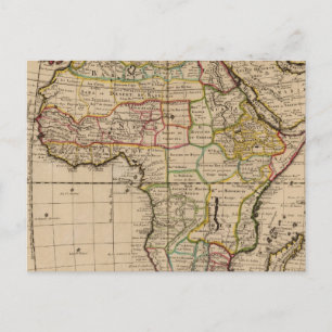 Afrika 19 postkarte