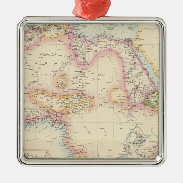 Afrika 19 silbernes ornament (Vorne)