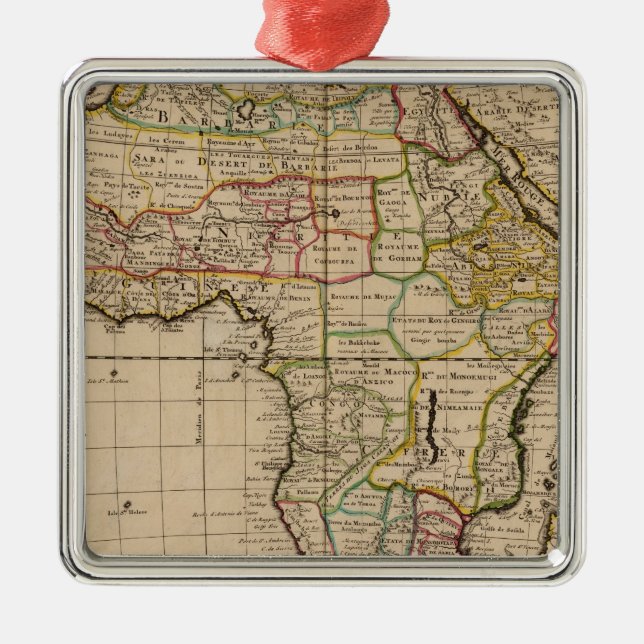 Afrika 19 silbernes ornament (Vorne)