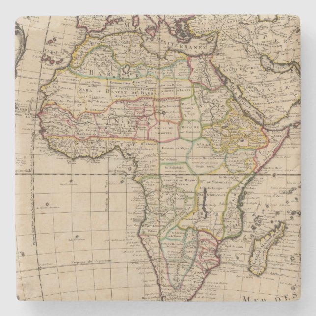 Afrika 19 steinuntersetzer (Vorderseite)