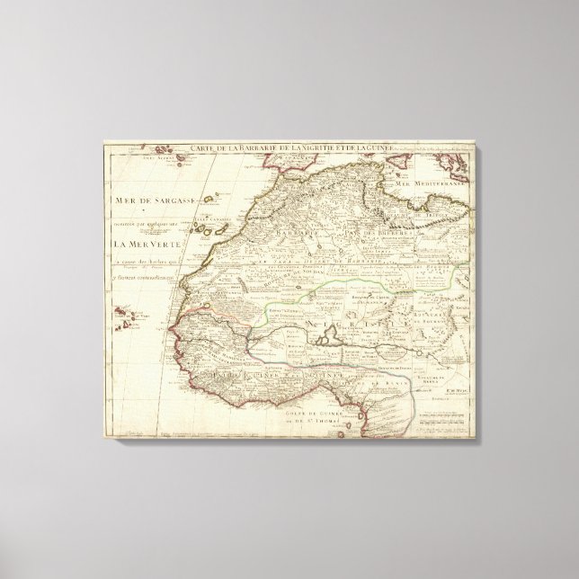 Afrika 20 leinwanddruck (Vorderseite)