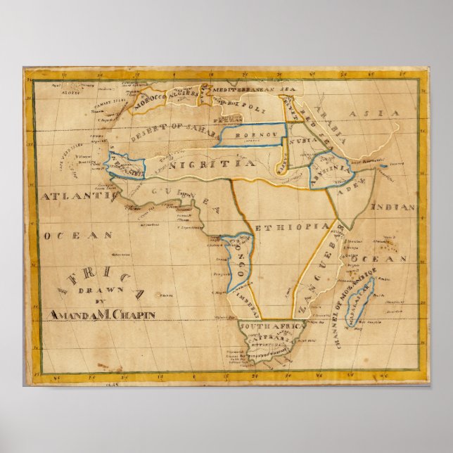 Afrika 21 poster (Vorne)