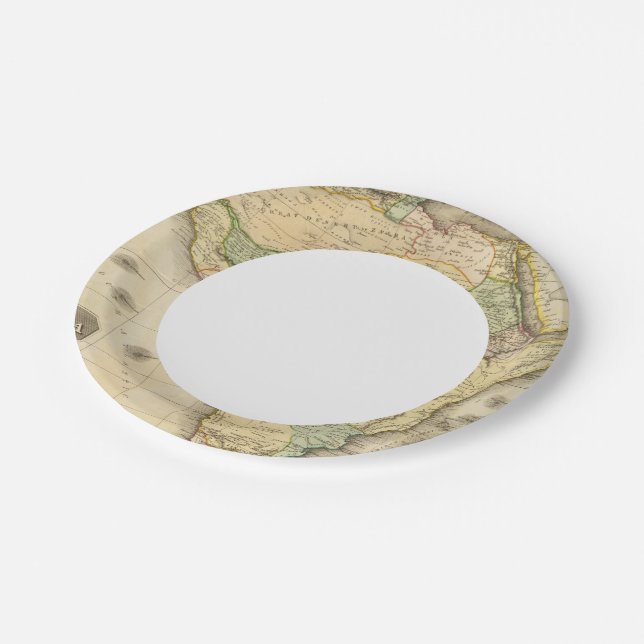 Afrika 23 pappteller (Schrägansicht)