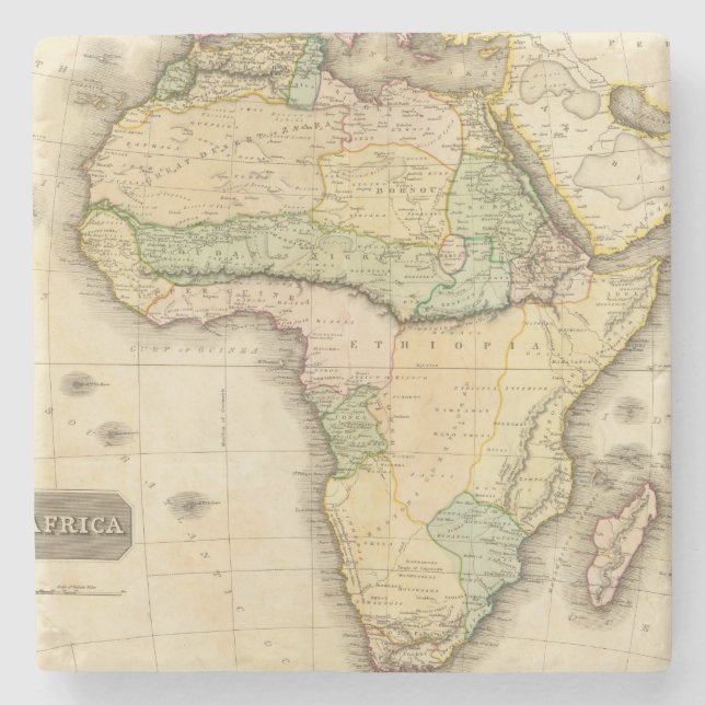 Afrika 23 steinuntersetzer (Vorderseite)