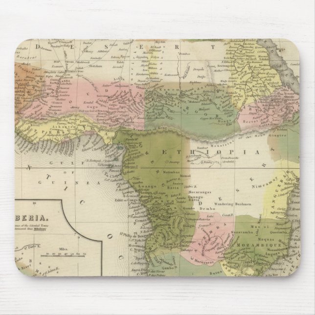 Afrika 25 mousepad (Vorne)