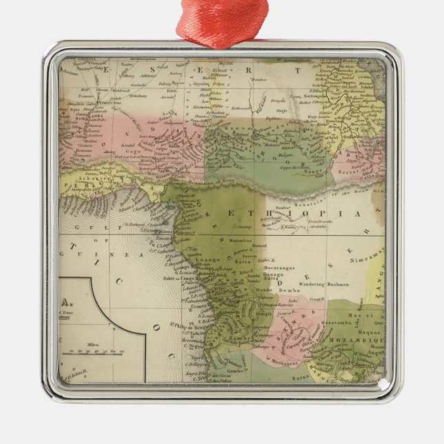 Afrika 25 silbernes ornament (Vorne)