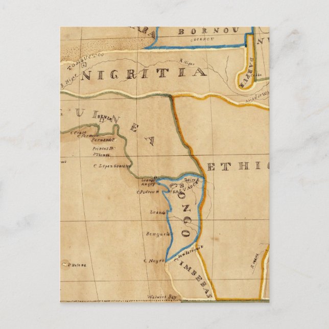 Afrika 26 postkarte (Vorderseite)