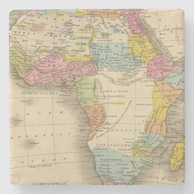 Afrika 27 steinuntersetzer (Vorderseite)