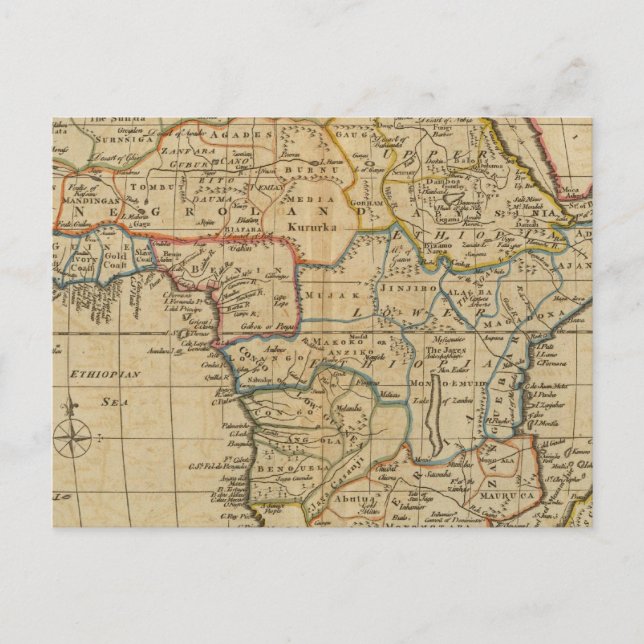 Afrika 29 postkarte (Vorderseite)