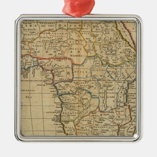 Afrika 29 silbernes ornament (Vorne)