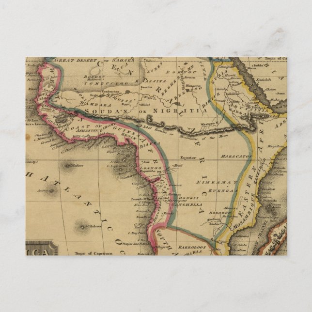 Afrika 30 postkarte (Vorderseite)