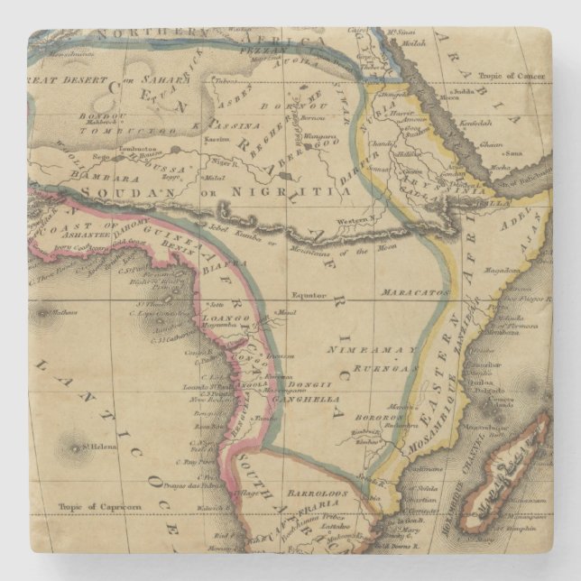 Afrika 30 steinuntersetzer (Vorderseite)