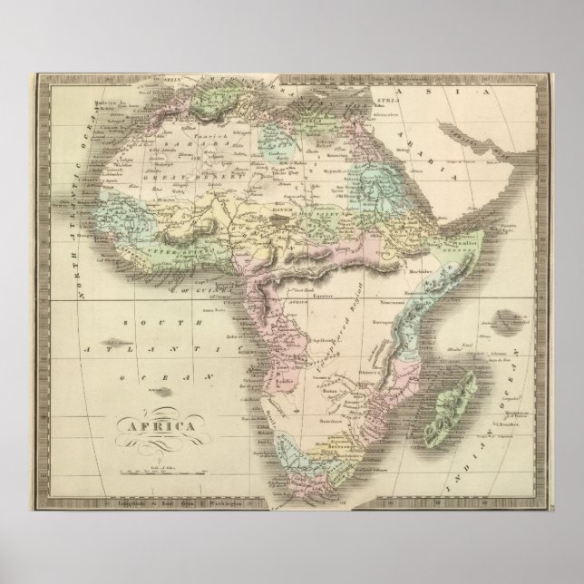 Afrika 34 poster (Vorne)