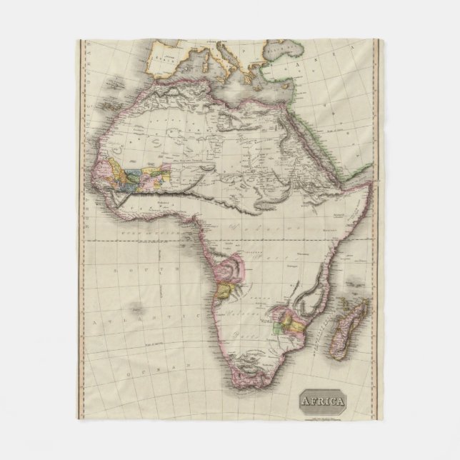 Afrika 35 fleecedecke (Vorderseite)