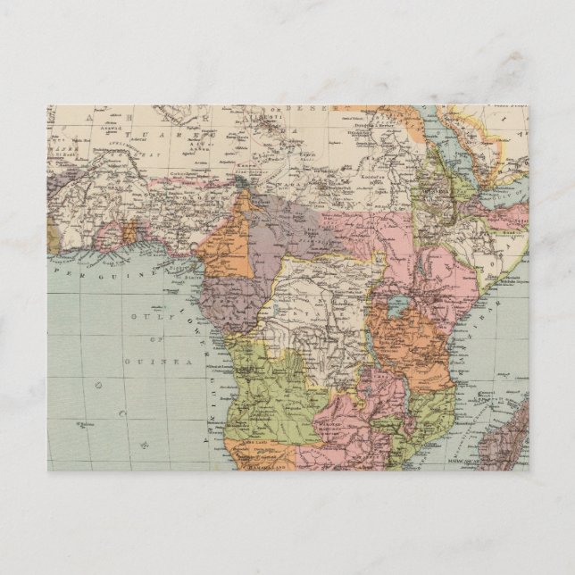 Afrika 35 postkarte (Vorderseite)