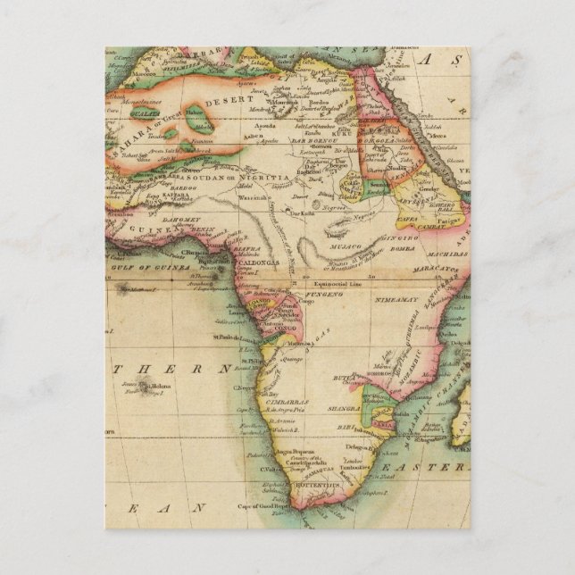 Afrika 43 postkarte (Vorderseite)